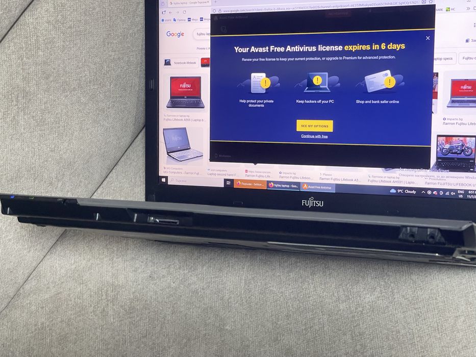 Лаптоп Fujitsu Celsius H720 i7-3720QM