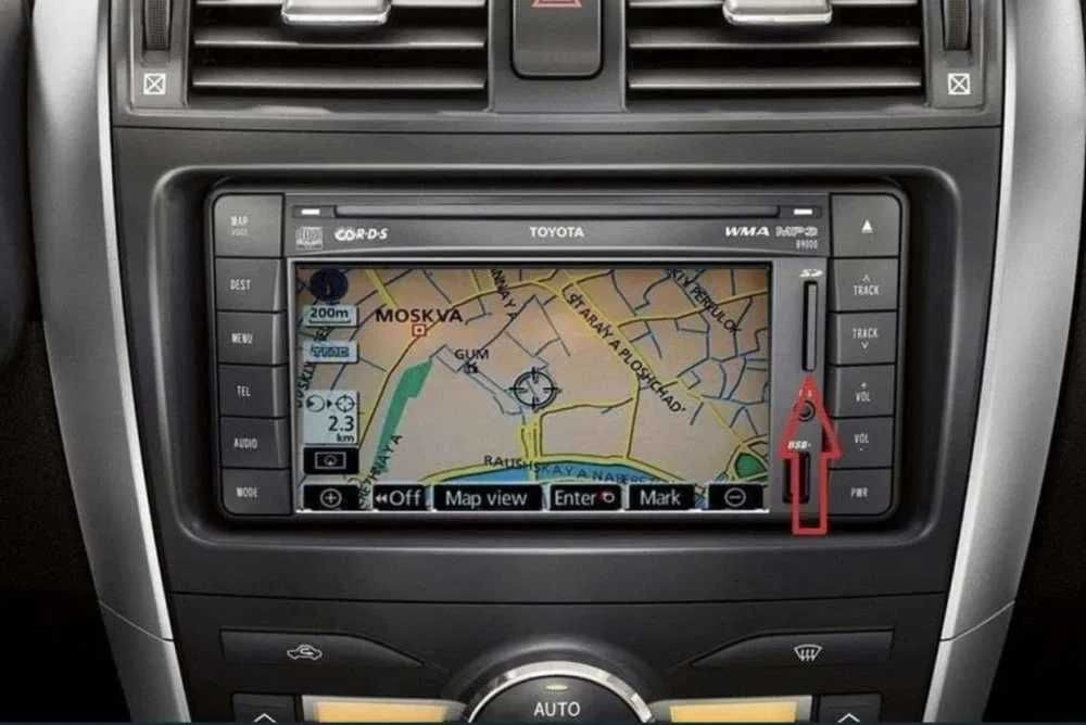 TOYOTA TNS510 Navi SD CARD Full Europa 2020-2021