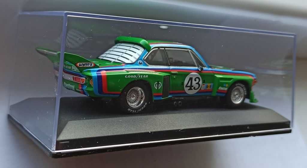 Macheta BMW 3.5 CSL E9 24 Le Mans 1976 - IXO/Altaya 1/43