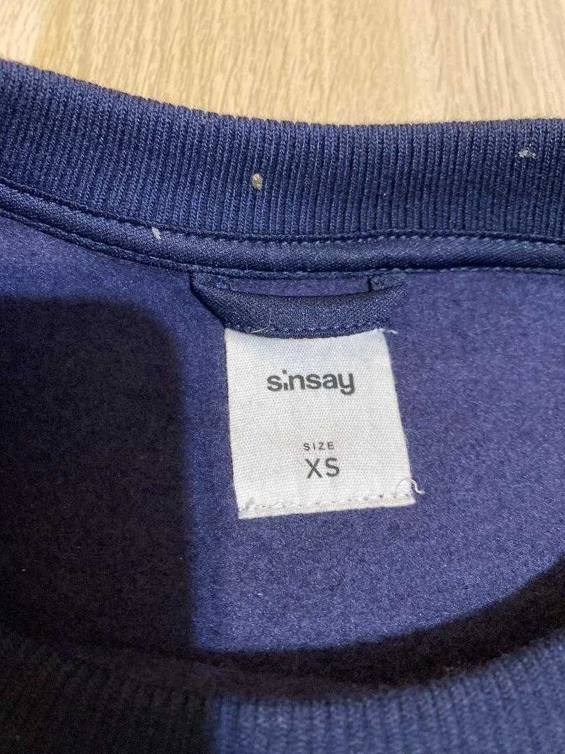 pulover Sinsay din bumbac de calitate cu imprimeu