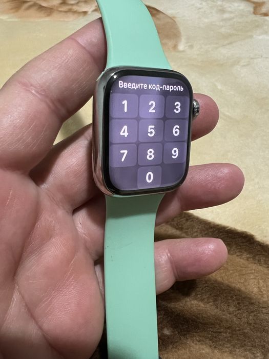 Apple Watch 7. 41 mm. Stainless Steel