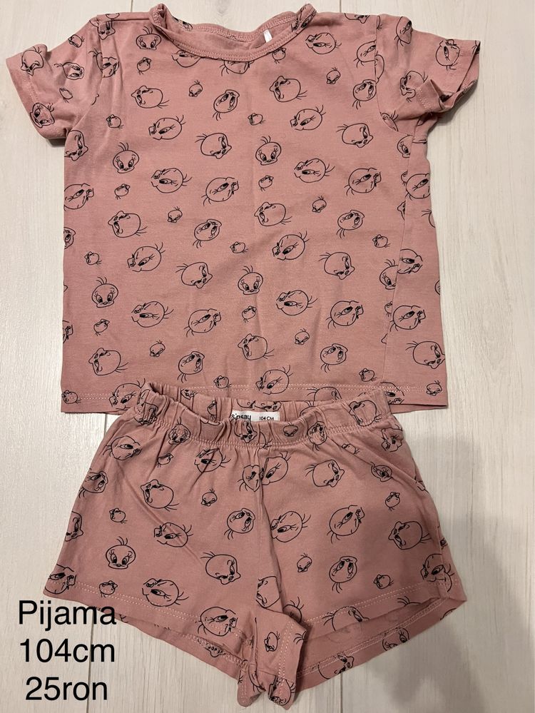 Pijama 2 piese 104cm 2buc