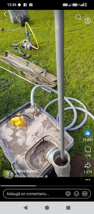 Curatare fantana adancesc