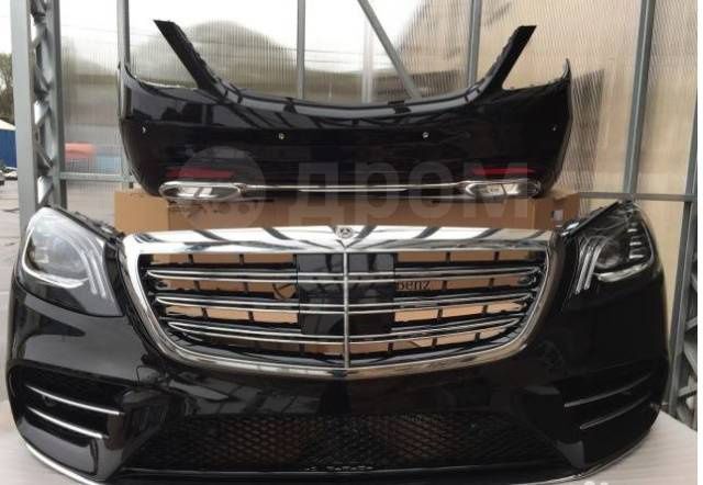 Бампер передний Мерседес W222 S450 рестайлинг