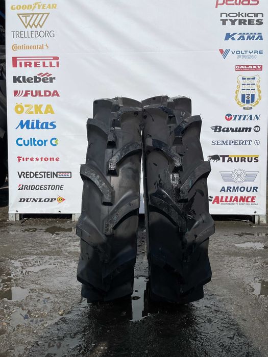 8-18 cu 6 pliuri cauciucuri noi cu camera pt tractor japonez KUBOTA