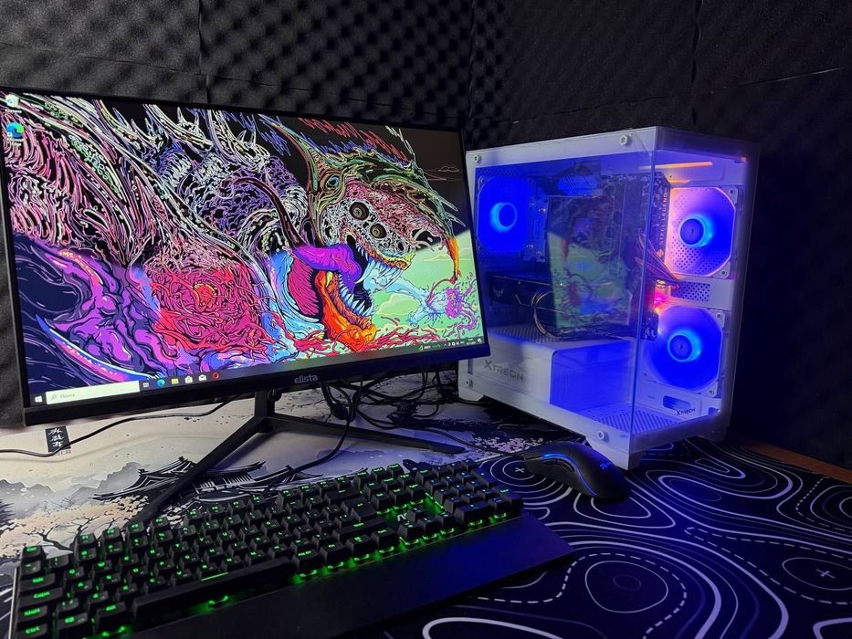 Мощный Игровой Компьютер / ПК ( Полный комплект) Монитор 165 Гц