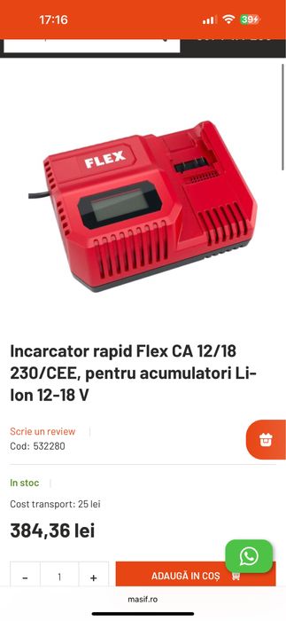 Set scule Flex aduse din Norvegia