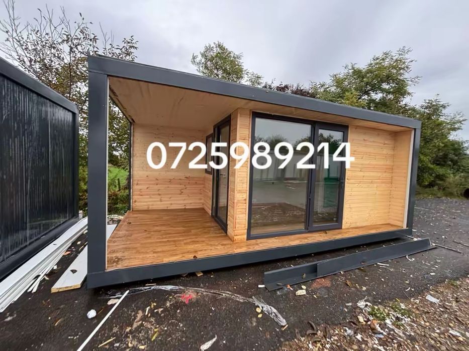 Container modular birou din container design modern casa de vacanta