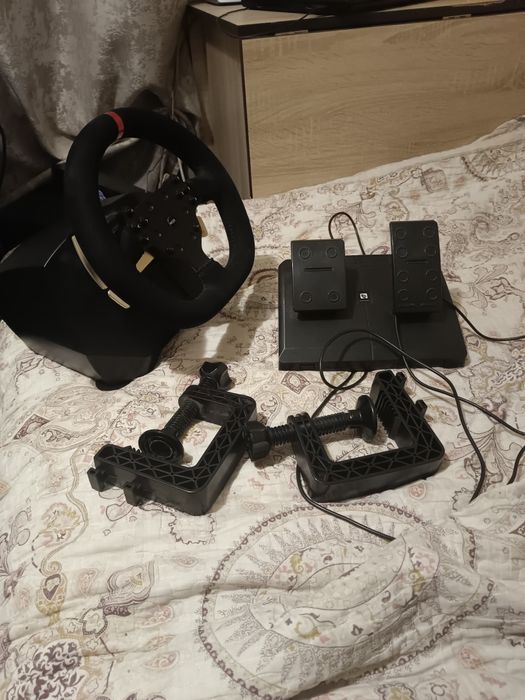 Игровой руль Artplays v-1200 Premium Leather Edition