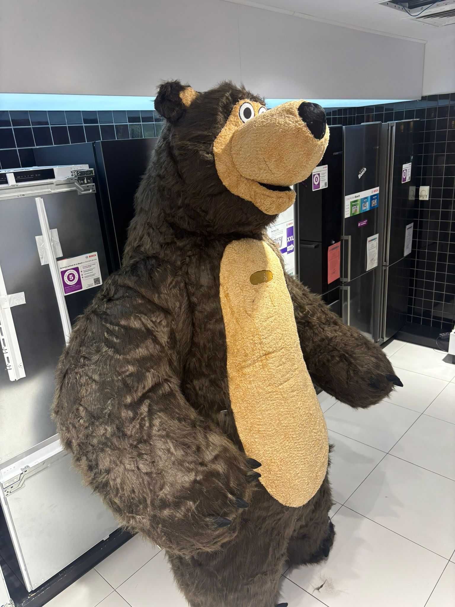 Urs gonflabil 2.6 m Brun NOU cu baterie si incarcator