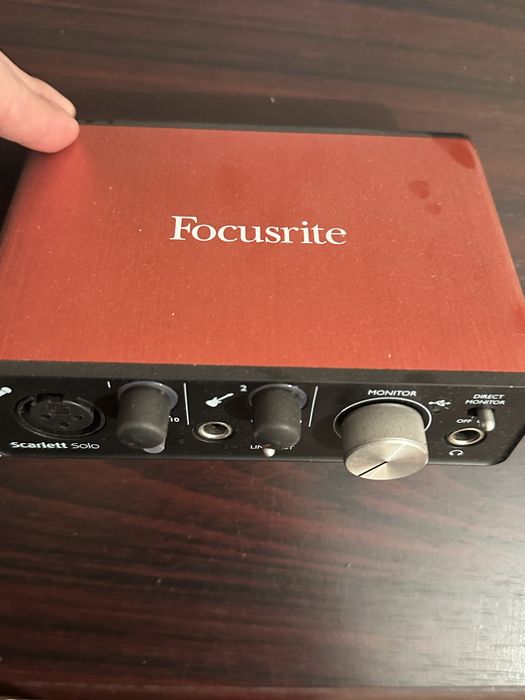 Focusrite новый продам 50 000тг