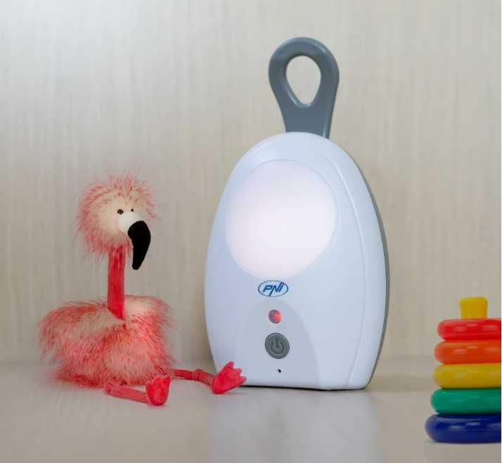 Audio Baby Monitor  B5500 PRO wireless, intercom, cu lampa de noapte