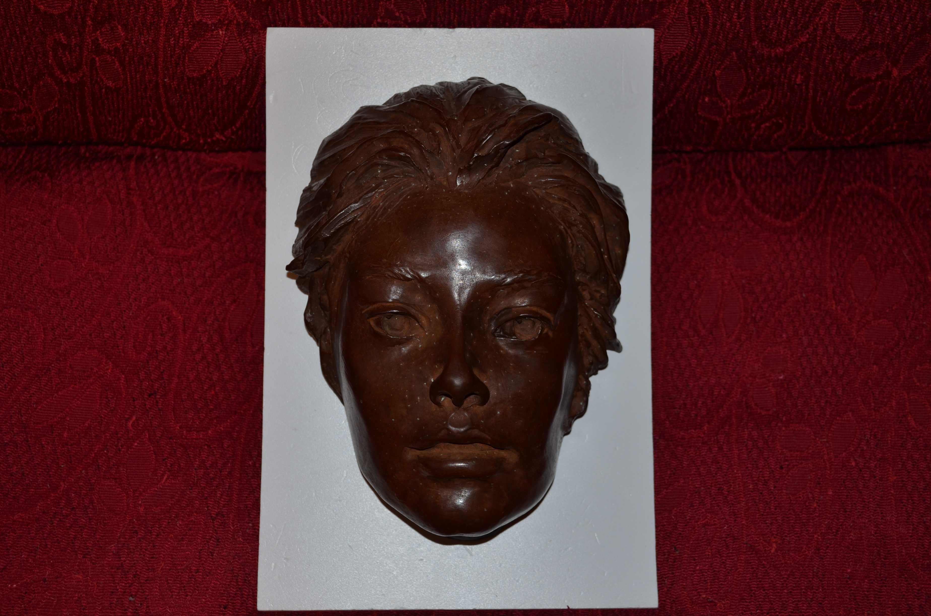 STATUETA BRONZ - GLEENA GOODACRE - Portret de Femeie - Semnata - 1989!