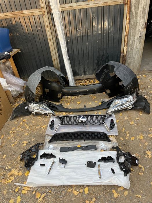 Лексус РХ  12-15 передний бампер сборе