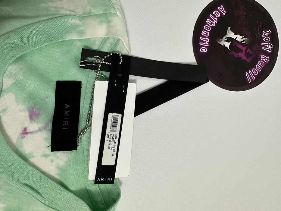 T shirt amiri size M nou