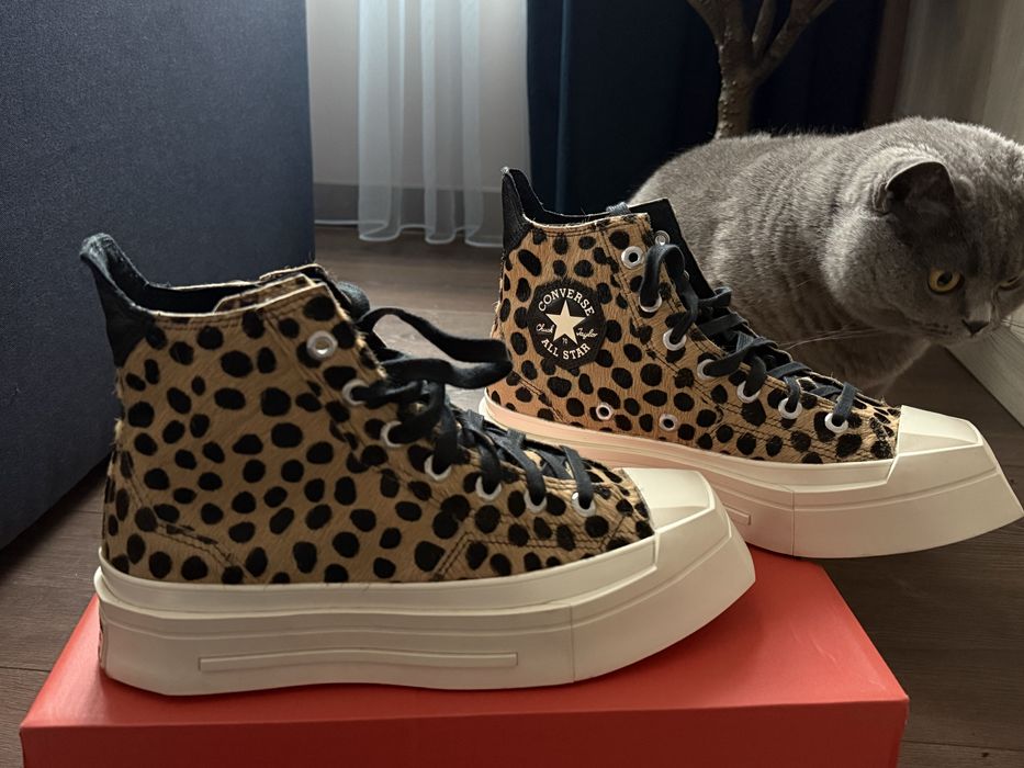 Converse Chuck Tylor леопардови кецове