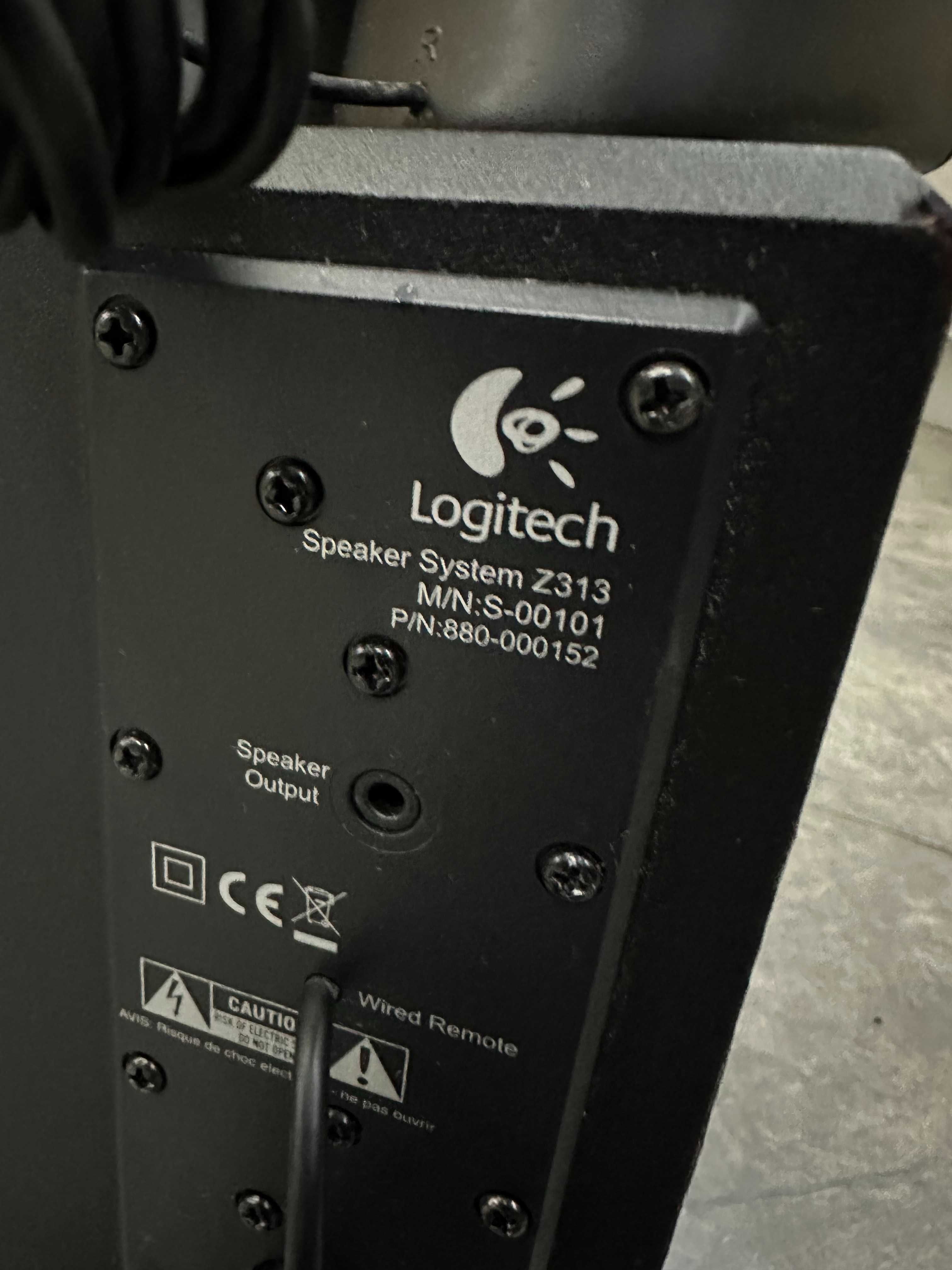 Тонколони , буфер Logitech Z313 2.1 за компютър 2.1 за компютър