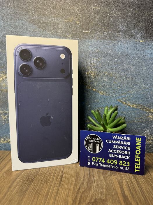 Iphone 17 Pro Max/512Gb/Garantie 2Ani Centrul de Telefoane/Rate