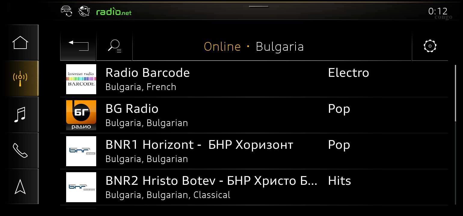 Audi Mh2P Конвертиране Регион Us to Eu Radio Fm Eu Maps Porsche Region