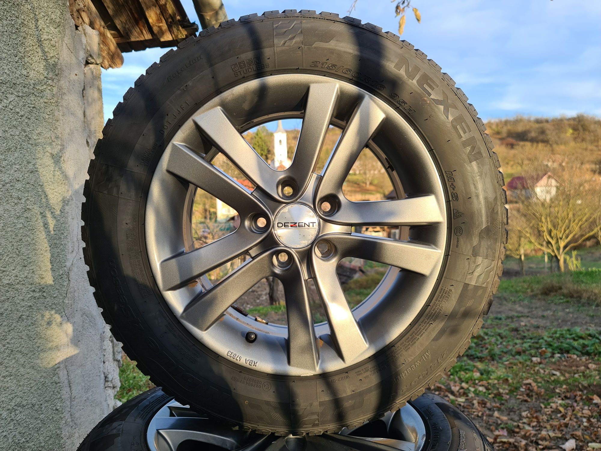 215 60 R 16 jante cu cauciucuri de  NEXEN DOT 2019 ~ 5 x 112 ET35