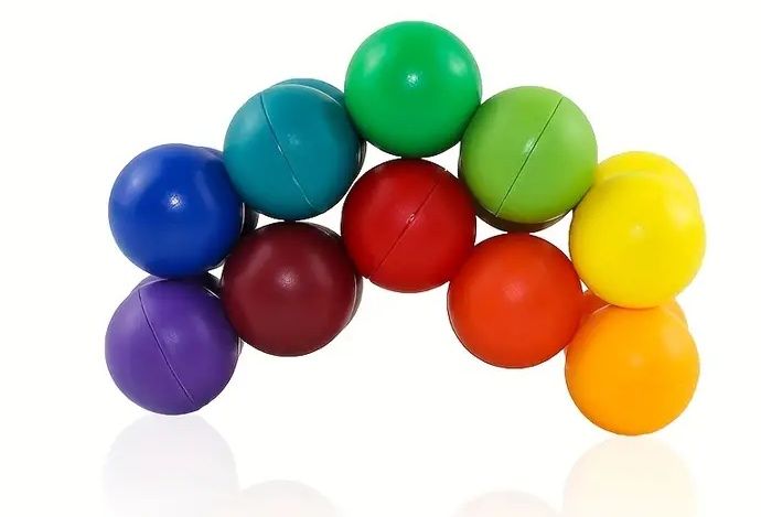 3D играчка - топки за декомпресия