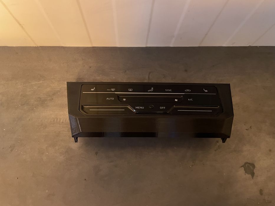 Panou clima Touch cimatronic + rama Skoda Octavia 3