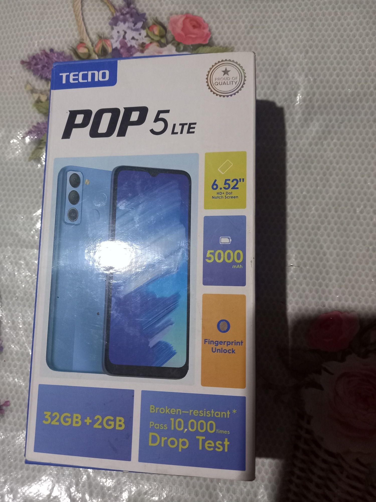 Tecno pop 5 lte holati ideal