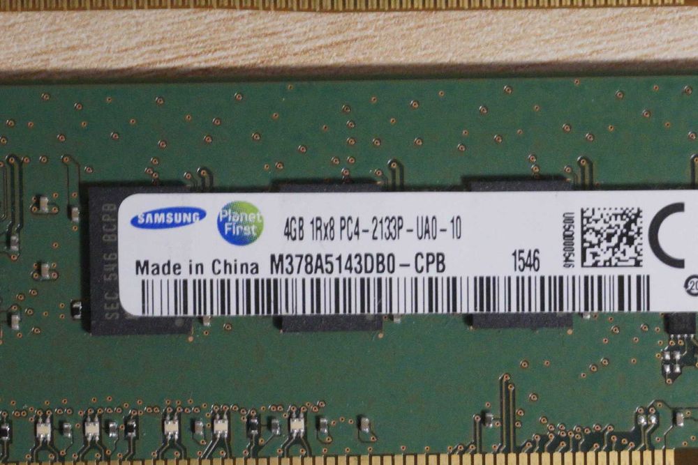 16GB (4x4GB) DDR4 RAM kit 2133 - 2400 Samsung / вкл ДДС