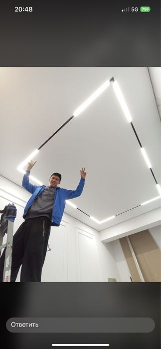 Натяжные потолки 1 800тг Натяжной Натижной Натяжной Потолок