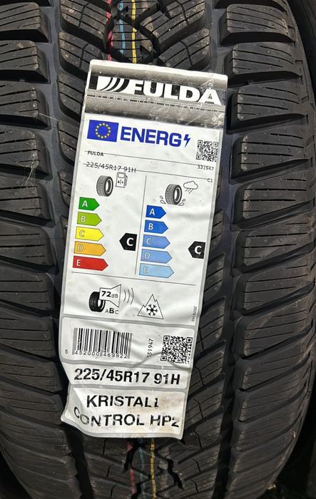 4бр. нови зимни гуми 225/45/17 Fulda Kristal Control HP2