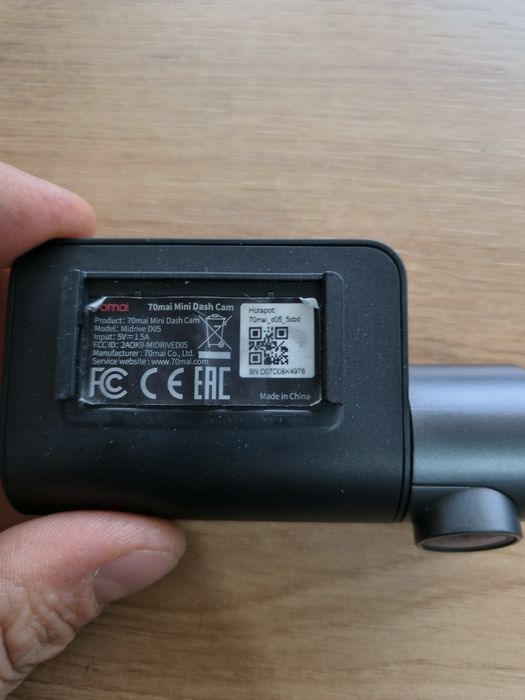 Camera auto Xiaomi 70mai mini D05