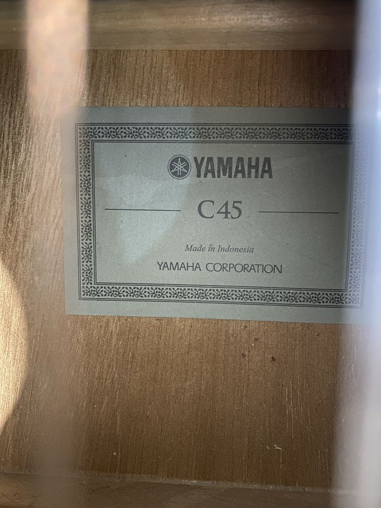 Гитара yamaha c45