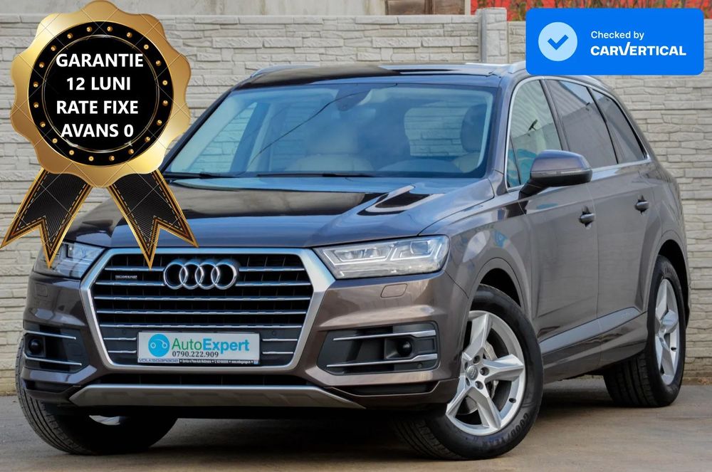 Audi Q7 2018 Audi Q7 3.0 V6 TDI Quattro / Rate Fixe / Avans 0/ Garantie