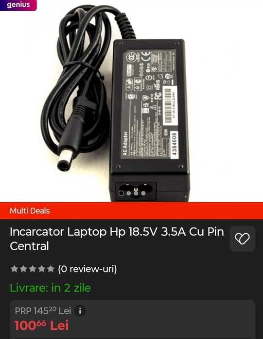 Incarcator HP 65W, 90W, 120W, 150W