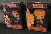 Sasuke & Naruto: 2 Funko Pop Pocket PINs Figurine Naruto Shippuden NOI