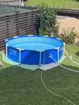 Vand piscina intex, cadru metalic+pompa de filtrare