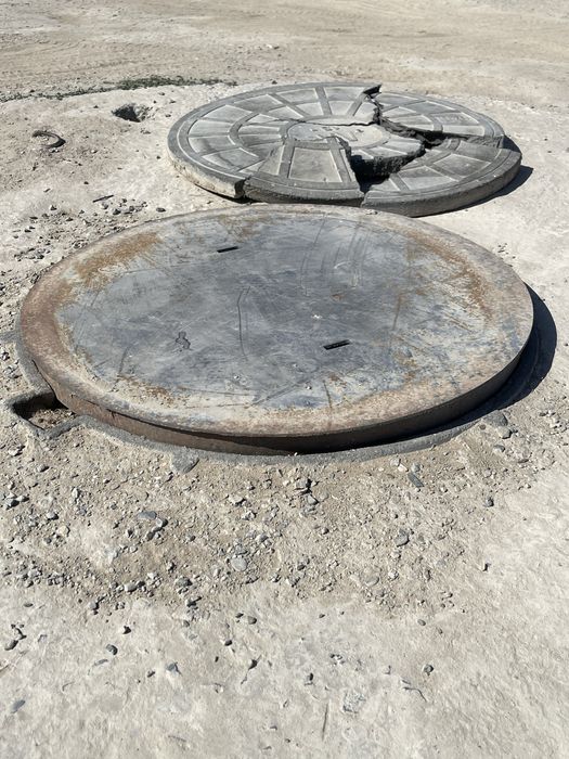 Люк для колодцев стальной