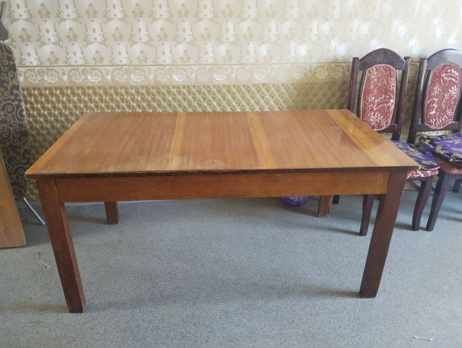 Стол со стульями бу