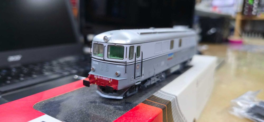 Locomotiva diesel MTB H0 CFR Marfa 60 0857-2 Epoca VI, cutie originala