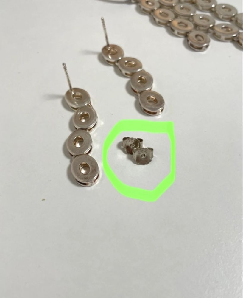 Set argint 925 colier + cercei