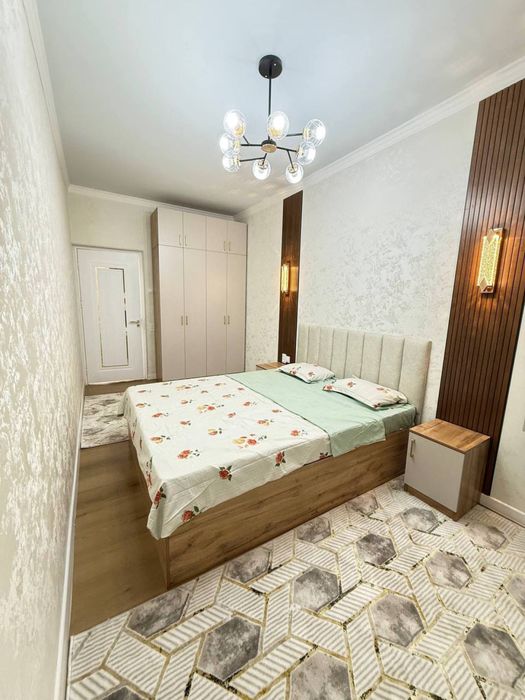 Чиланзар 16 квартал.  ЕВРО ремонт с мебелью и техникой