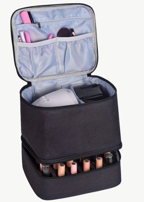 Чанта органайзер за принадлежности за маникюр