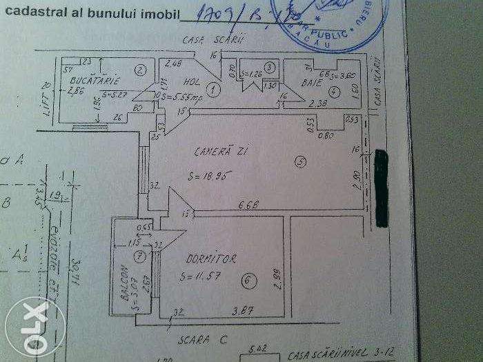 Proprietar apartament ultracentral 2 camere bloc Select centru