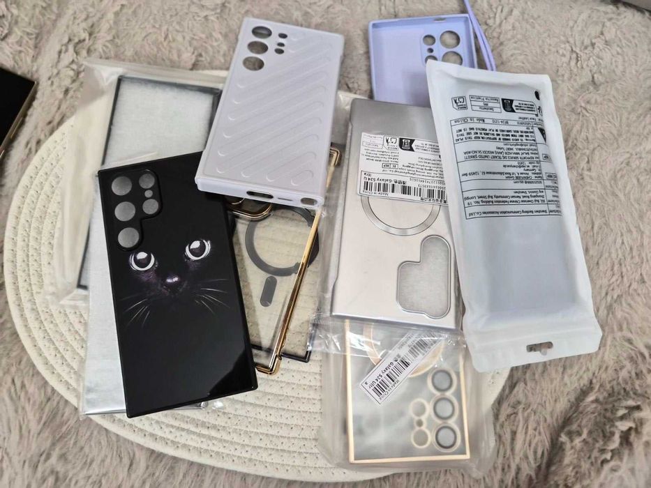 Samsung Galaxy S24 Ultra 5G 256GB Black / Yellow Перфектен! Гаранция!