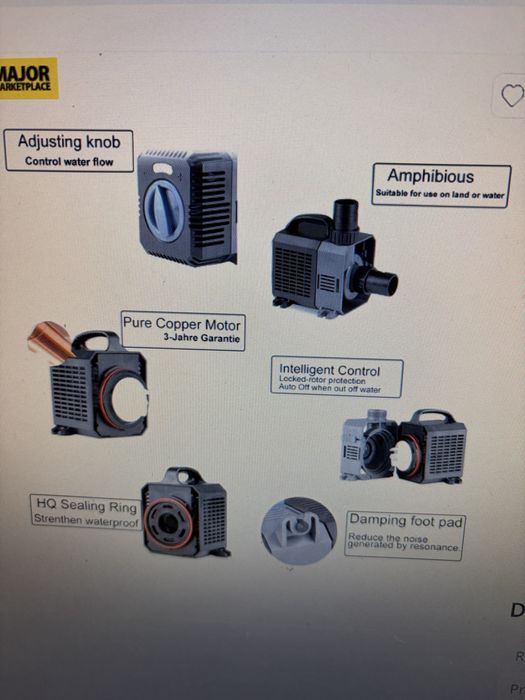 Pompa cu filtru pentru iaz