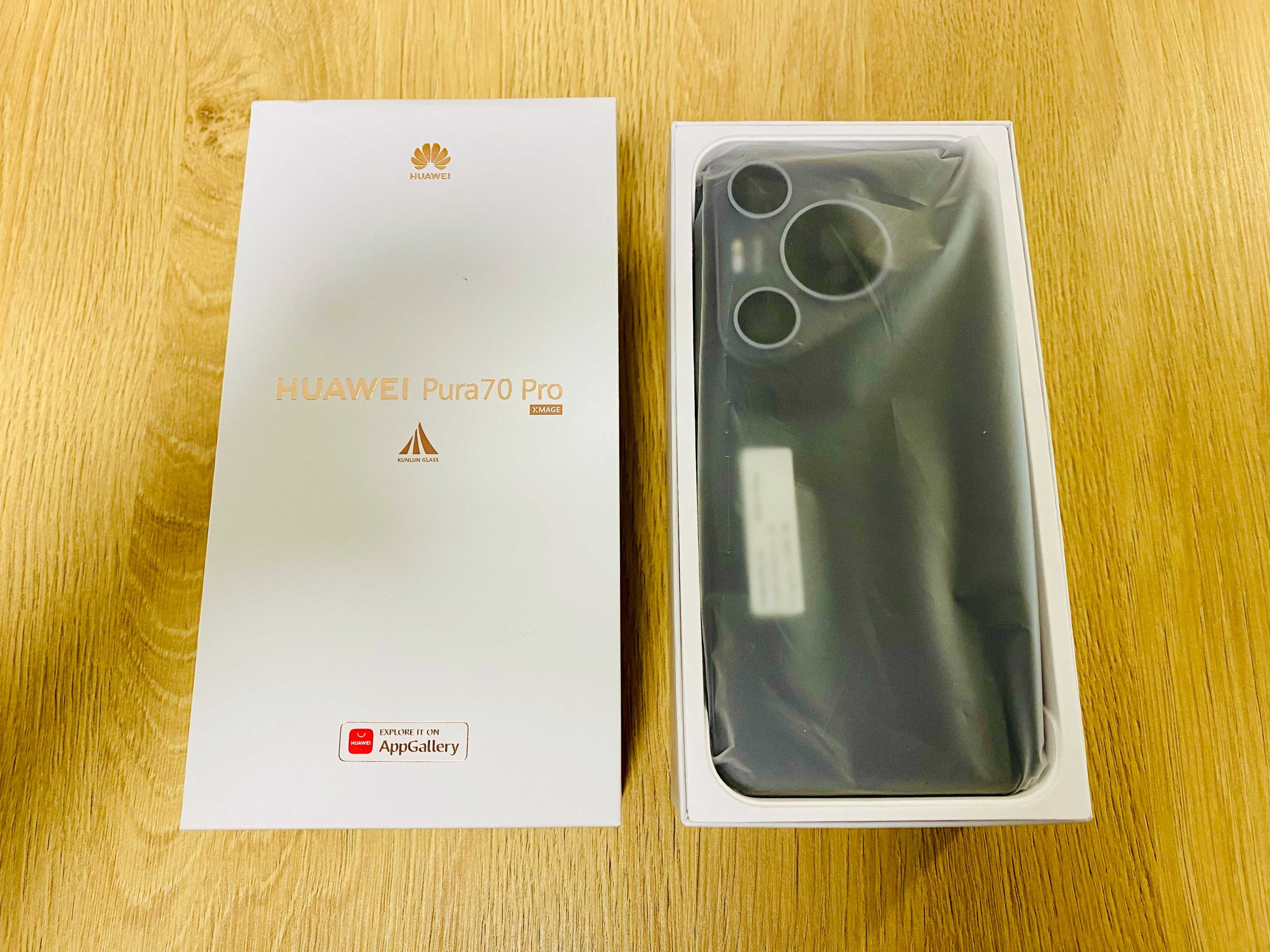 ЧИСТО НОВ !!! Huawei Pura 70 Pro, 512GB, 12GB RAM, Black, 100%