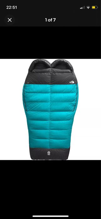 Sac de dormit puf dublu The North Face Inferno -9*C marmot mammut