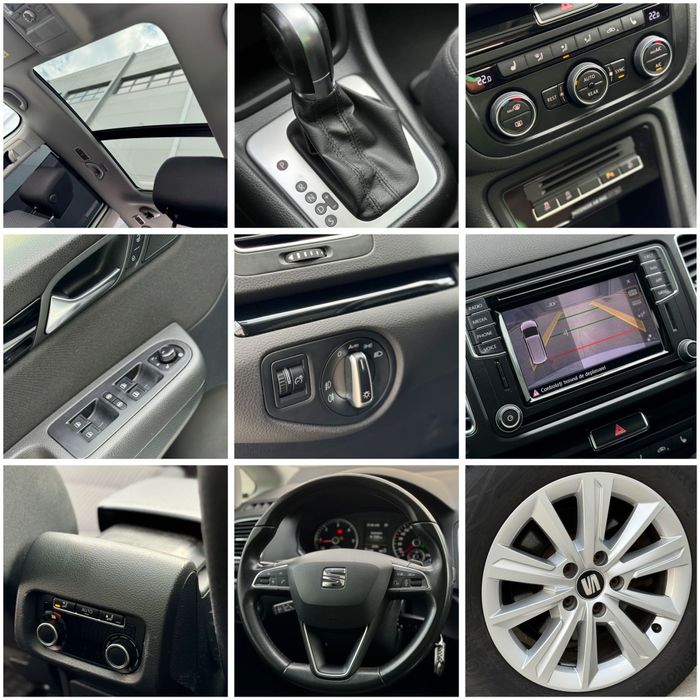 Seat Alhambra 2018 Euro 6 * Panoramic / DSG / Cameră / Bi-Xenon