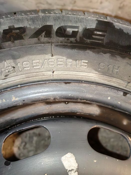 всесезонни гуми с джанти 195 65 15 5х100