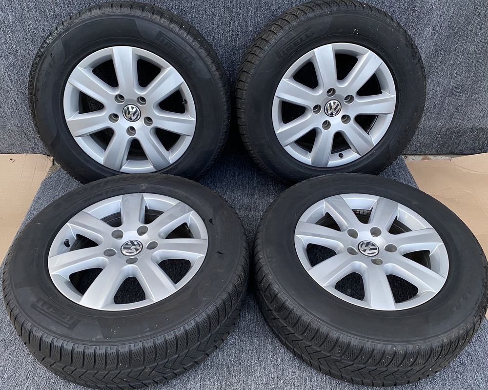 Jante Aliaj 17” 5x130 VwTouareg/AudiQ7+Cauciucuri Iarna 235-65-17''M+S